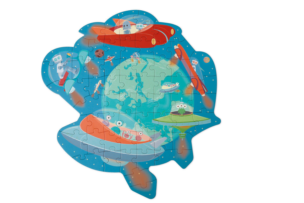 Contour Puzzle Space Adventure