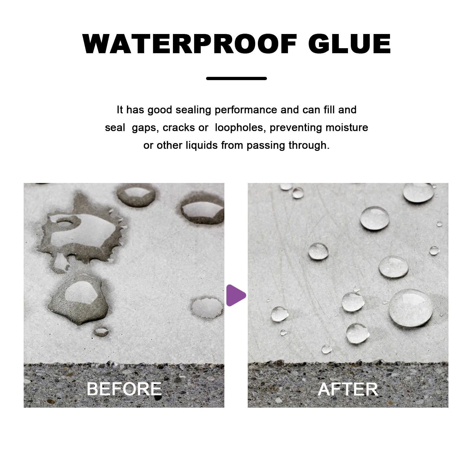 Waterproof Gap Repair Sealant, Leak Fix for Bathroom, Roof, Wall, Floor, Multi-Purpose ,150g