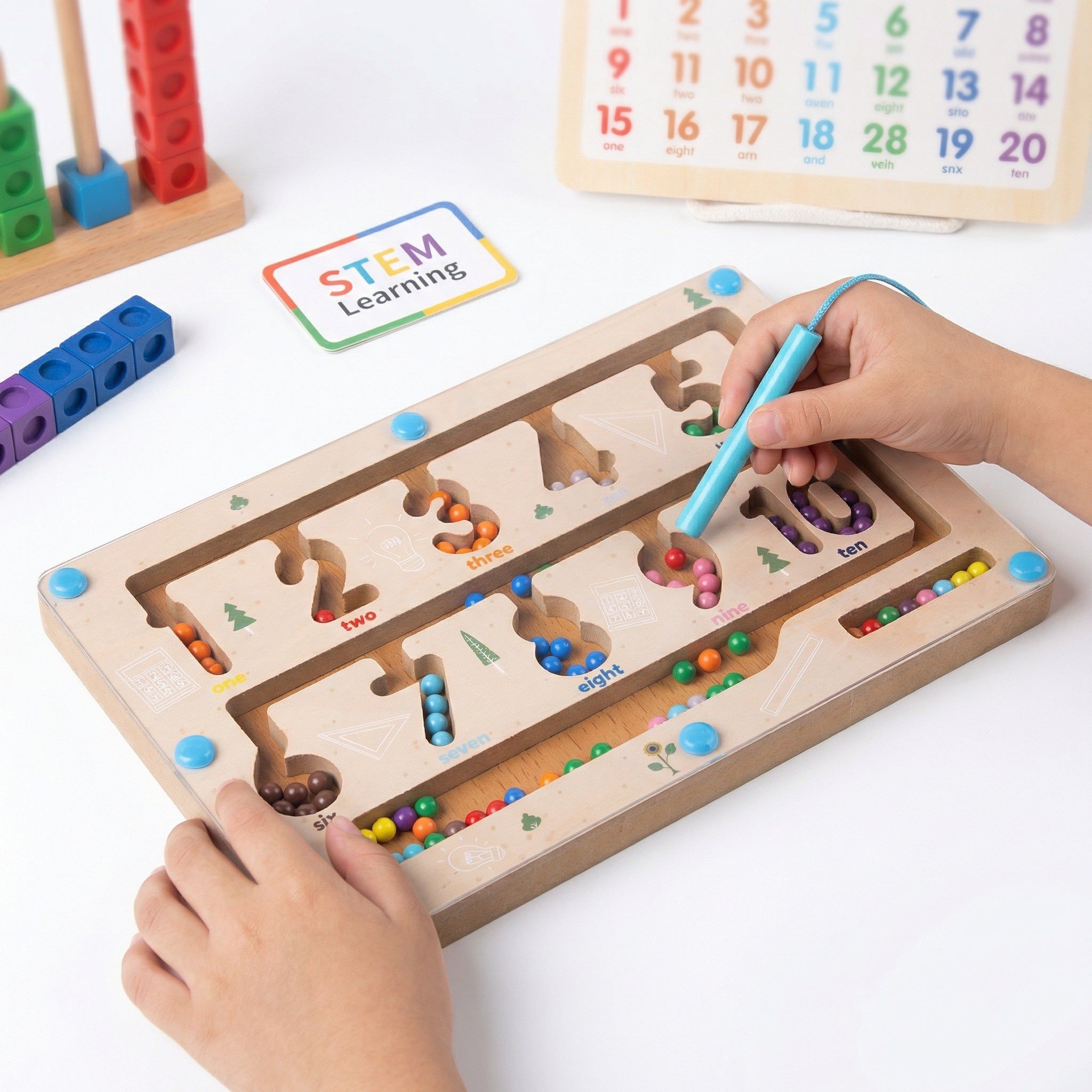 NUMBER MAZE PUZZLE