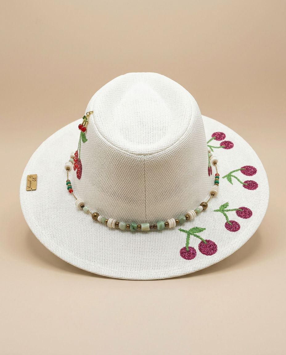 By Carmenzo Cherry Kiss Hat