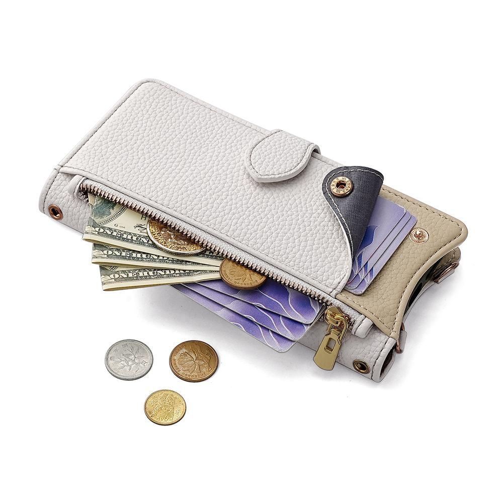 Litchi Leather Case For Huawei nova 12i / Enjoy 70 Pro