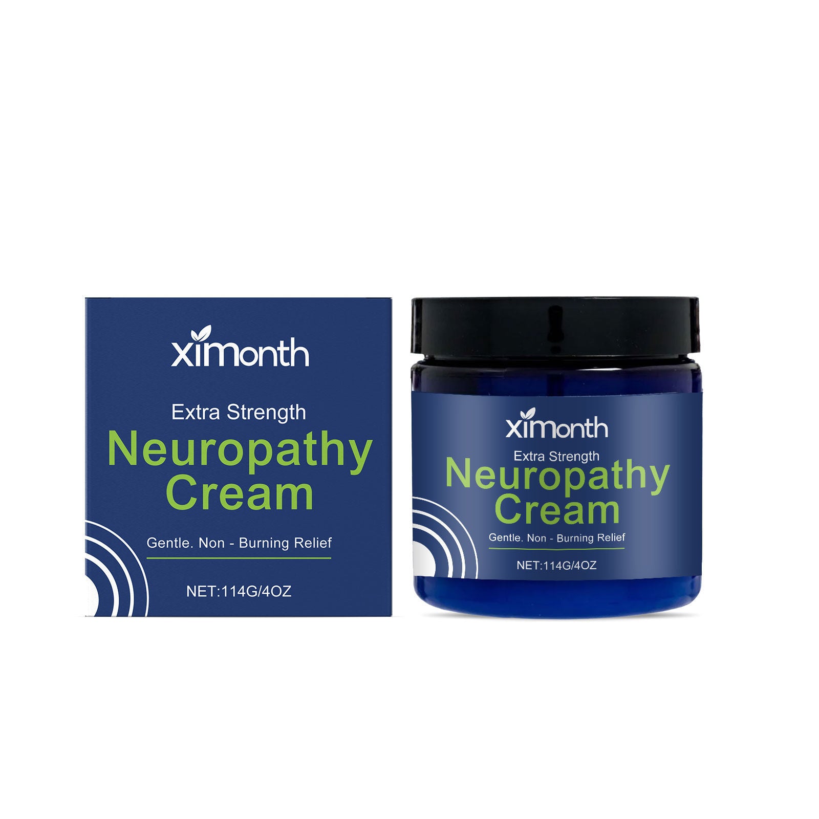 Body Care Cream, Moisturizes, Relieves Nerve Pain, Natural Mint, Nourishing Skin ,114g