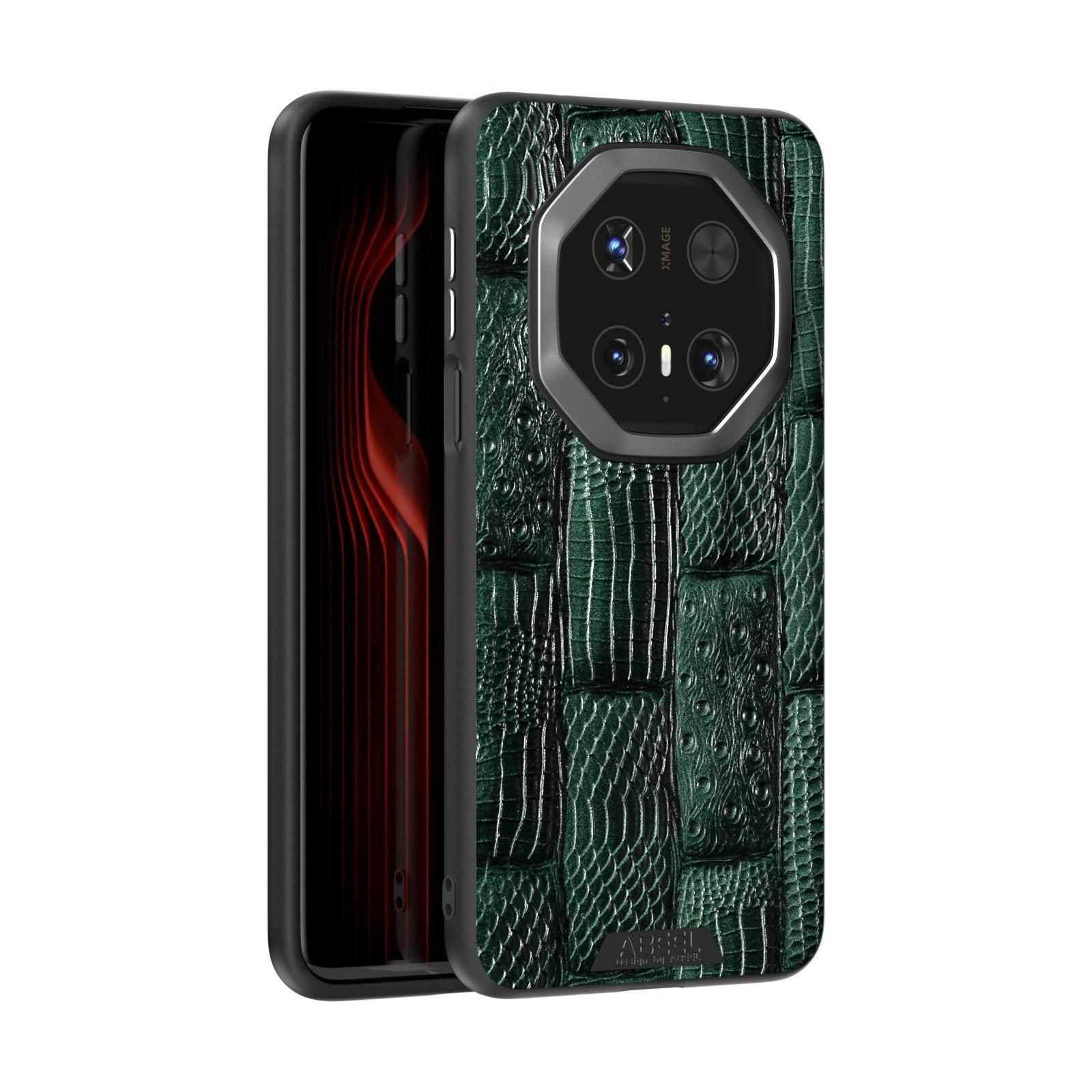 Beast Pattern PU Case For Huawei Mate 70 RS Ultimate