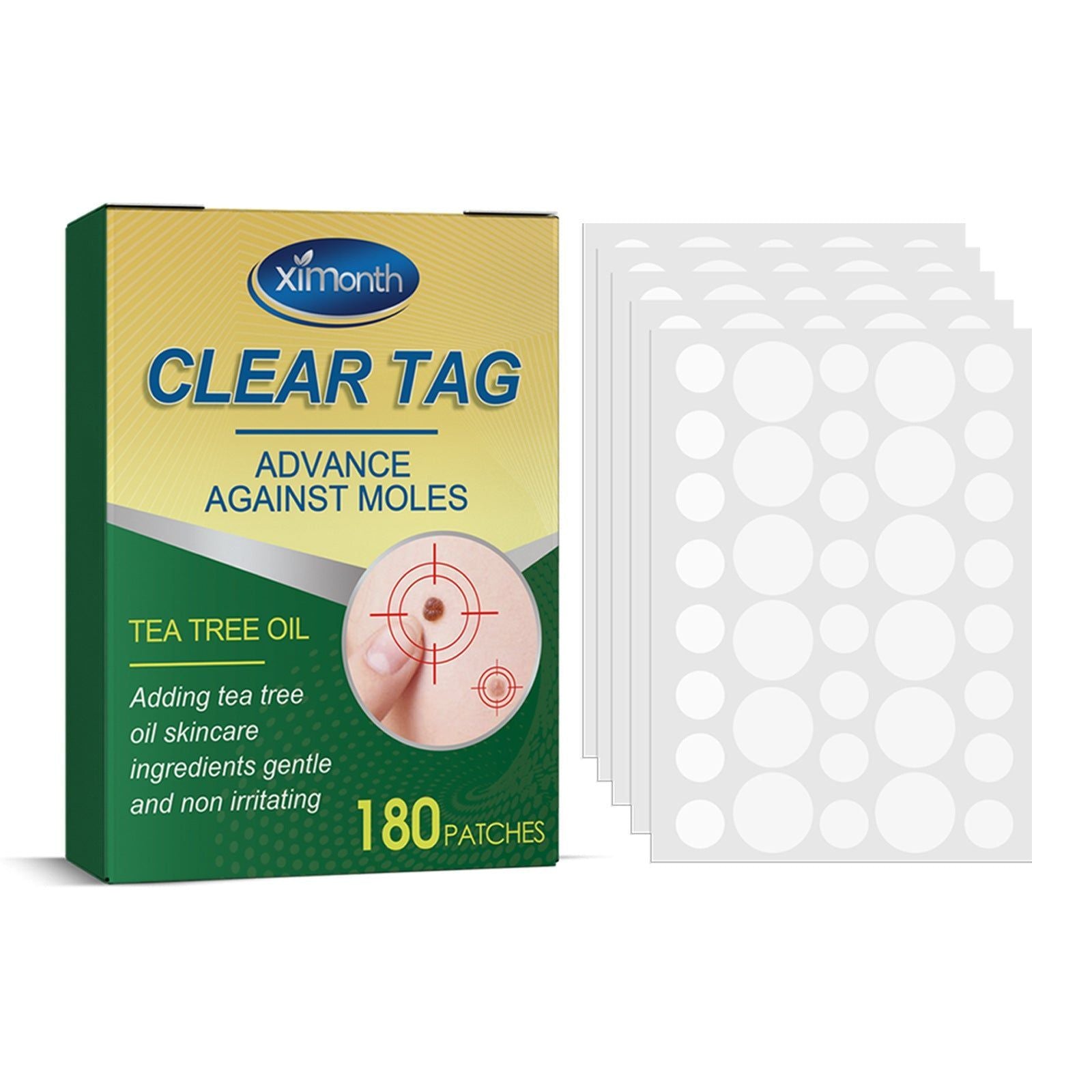 Deep Cleansing Skin Care Patches, Wart Removal, Clear Skin, Natural Skin Care, Pain-Free Treatment ,180pcs