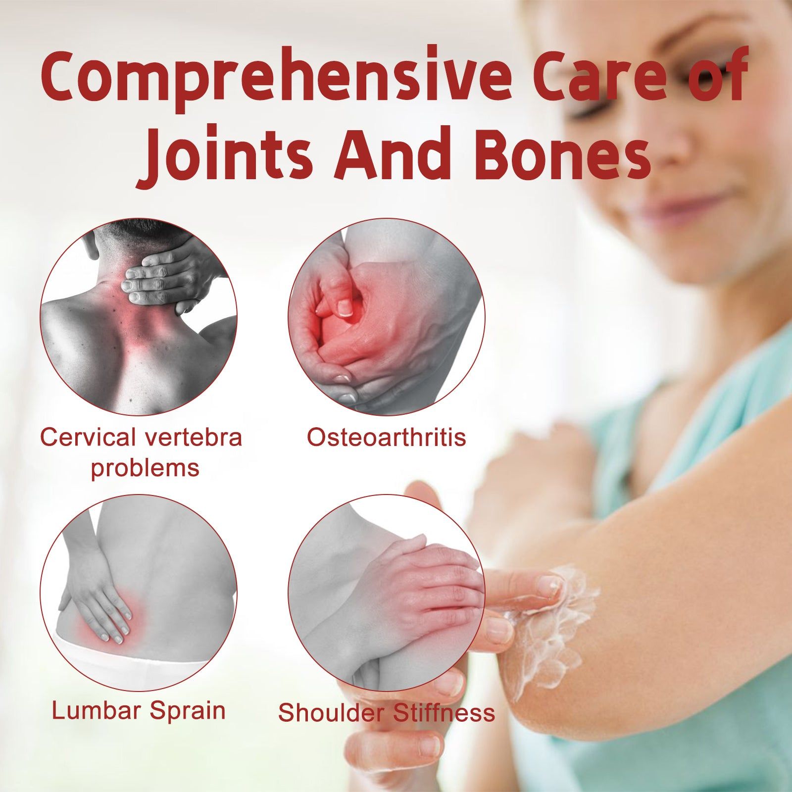 Joint Repair Cream, Relieve Pain, Improve Flexibility, Arthritis Relief ,80g