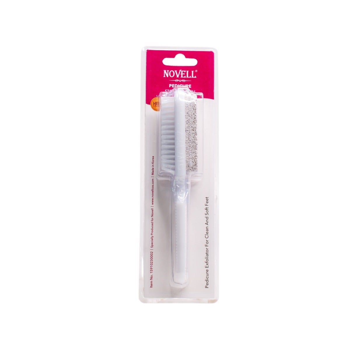 Novell Pedicure Stone & Brush Tool