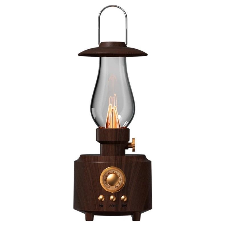 Vintage Table Lamp Bluetooth Speaker Atmosphere Light Music Player Home Decor