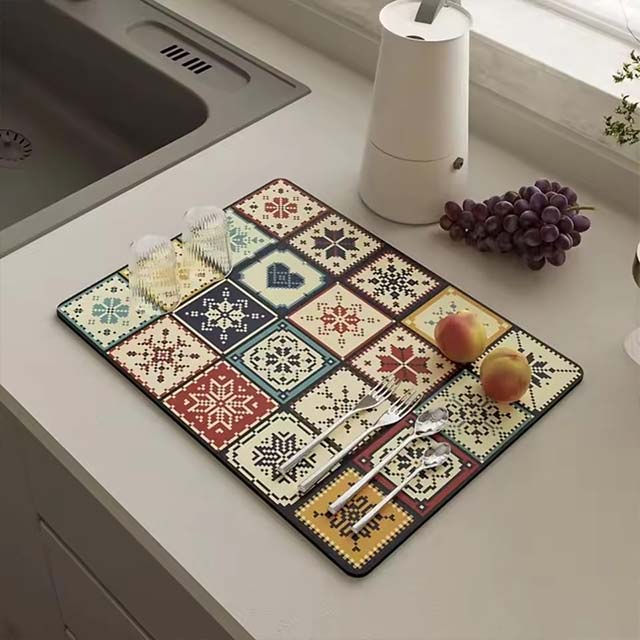 Absorbent Kitchen Drying Mat (30x40cm)