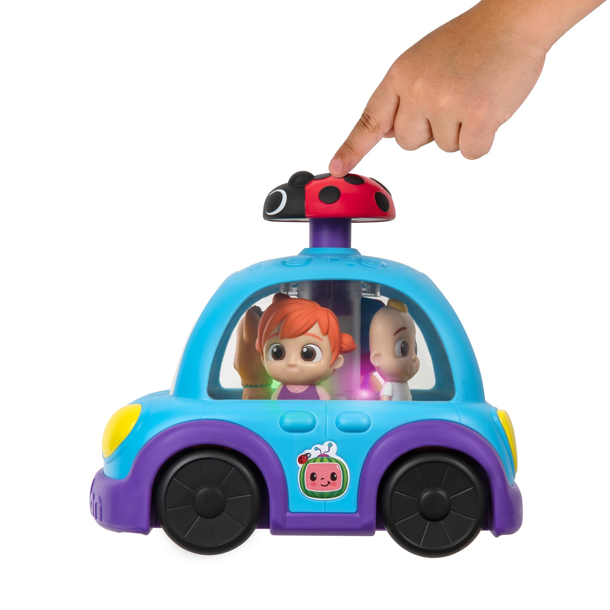 CoComelon Push 'N Sing Family Car – JJ, TomTom, YoYo & Bingo