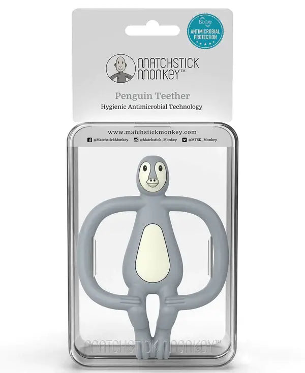 Matchstick Monkey -Animal Teether -Polo Penguin