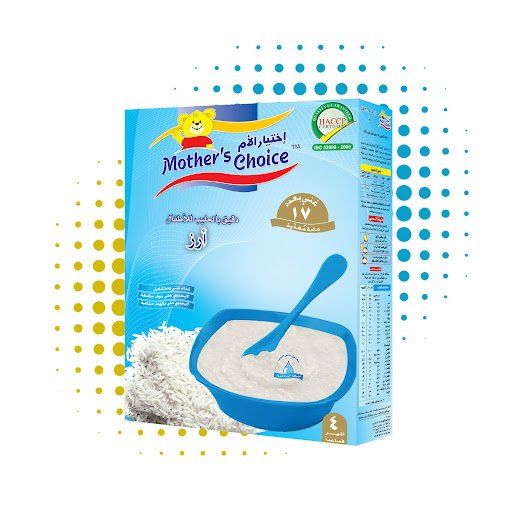 "مذرز تشويس" - حبوب الأرز للأطفال مع الحليب، عبوة 250 غرام، للأطفال من عمر 6 أشهر فما فوق، متوفرة للشراء عبر الإنترنت في عُمان