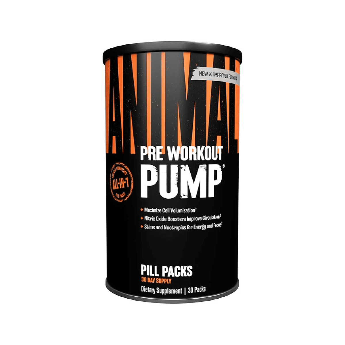Universal Nutrition Animal Pump - Pre-Workout Muscle Pump & Performance Formula, 30 Packs