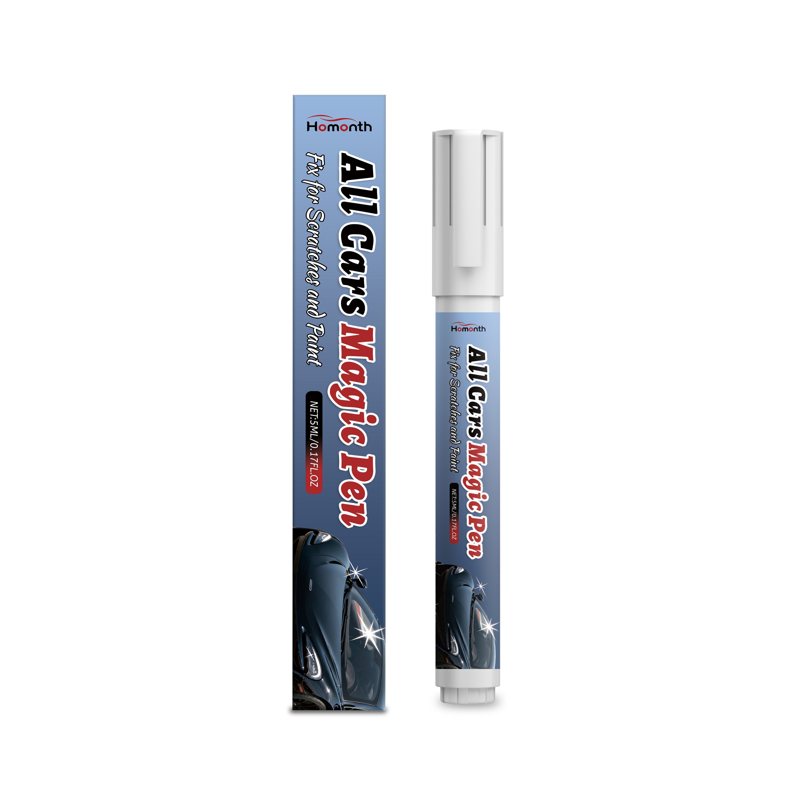 Car Care Shallow Mark Pen, Quick Scratch Repair, Daily Luster Maintenance ,5ml