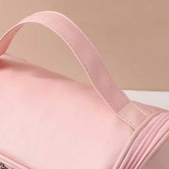 Large Capacity Portable Waterproof Transparent PVC Women Cosmetic Bag - Travel Organizer for Makeup & Toiletries