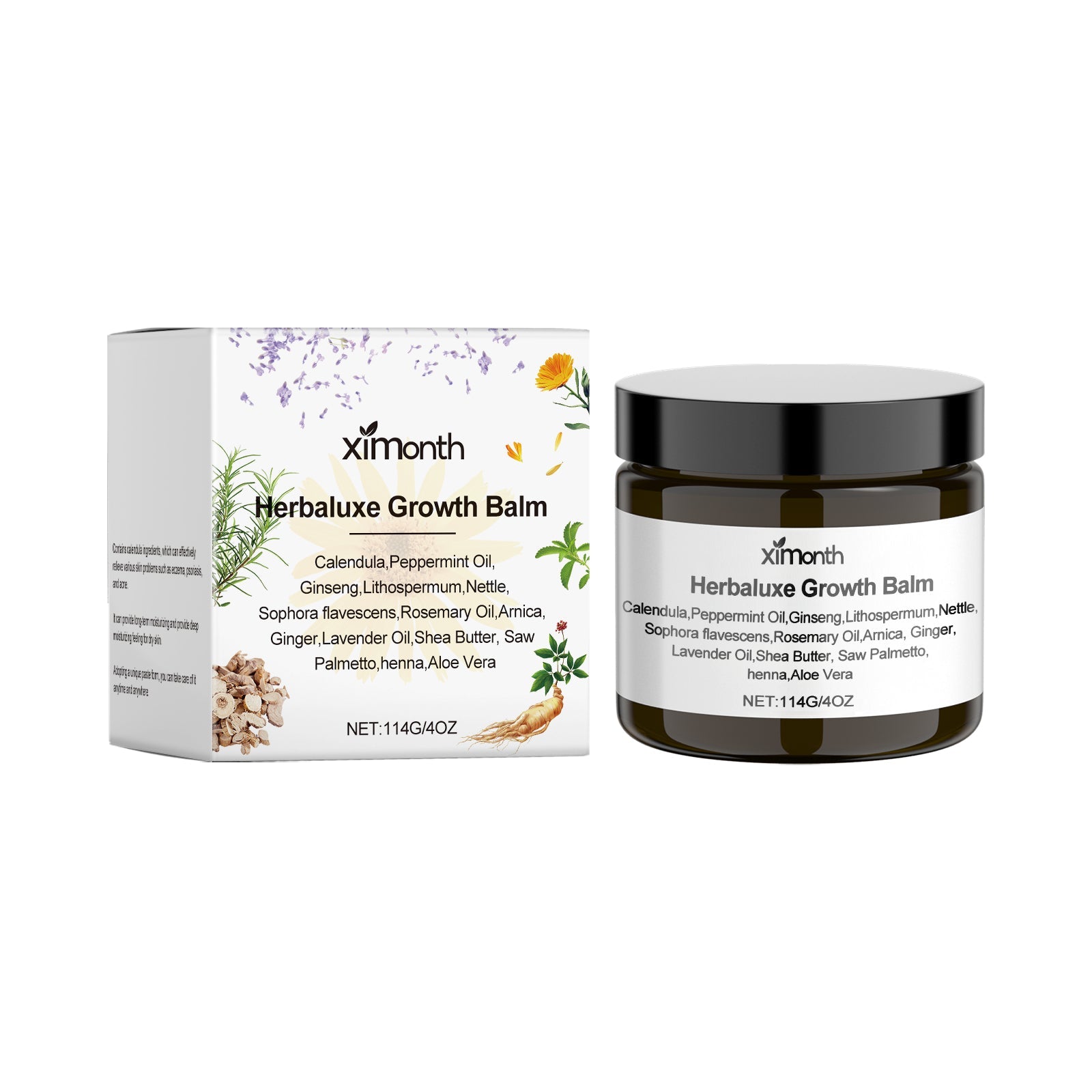 Herbal Care Cream for Gentle Skin, Moisturizes and Repairs, Psoriasis Relief ,114g