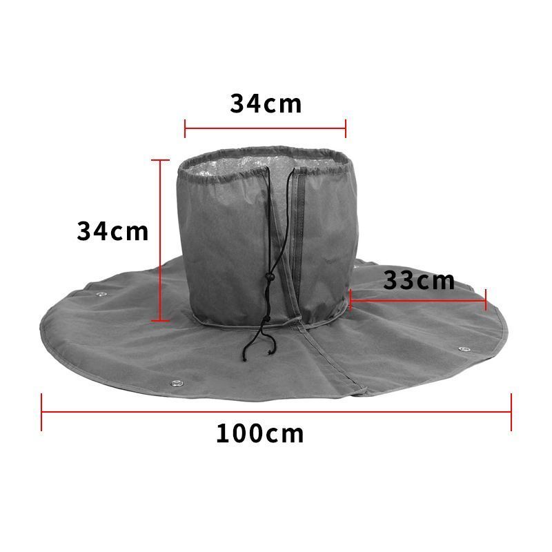 Winter Palm Root Protection Double Insulated Winter Protection for Plants