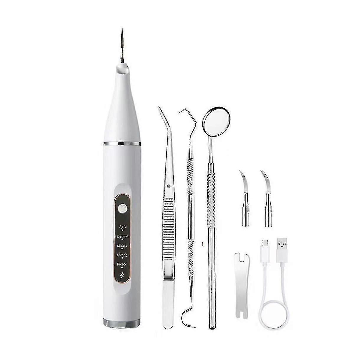 Ultrasonic Dog Plaque and Tartar Remover With LED Light and 5 Modes