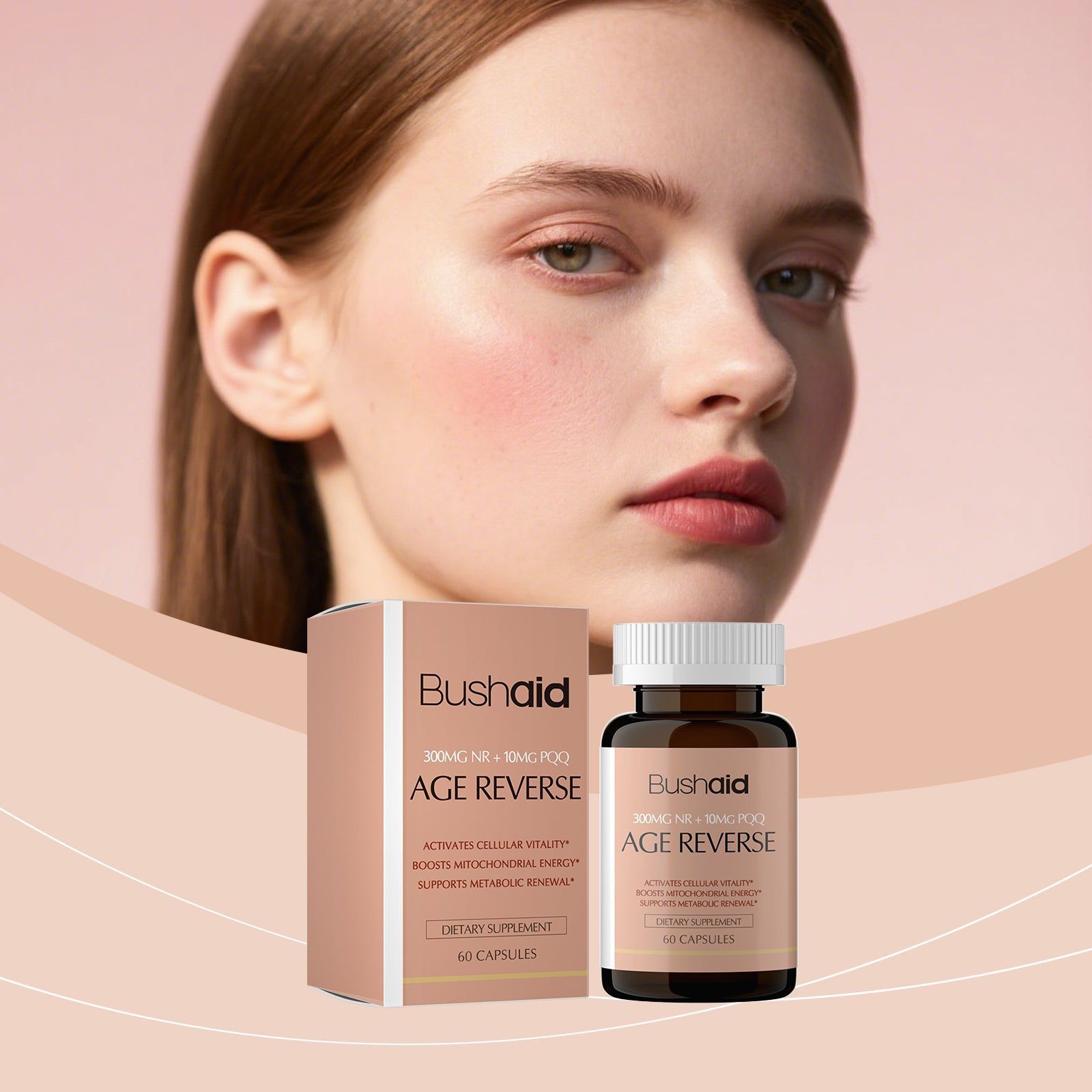 Boost Energy & Vitality with BushAid Body Care Supplement, Supports Cell Health ,60 capsules
