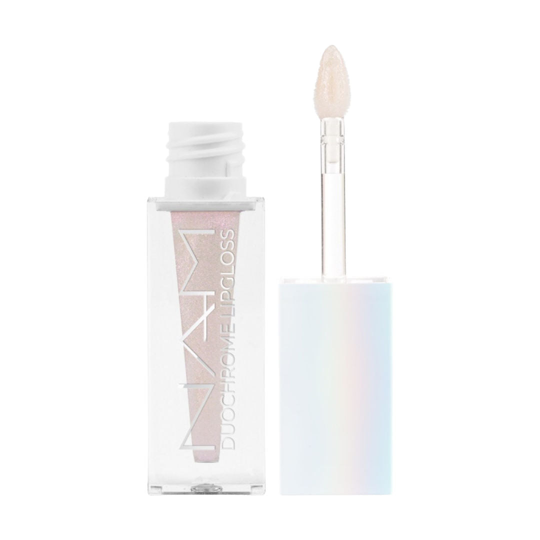 NAM Duochrome Lipgloss, Multi-Chrome, High-Shine Hydrating Gloss, 2.5gm