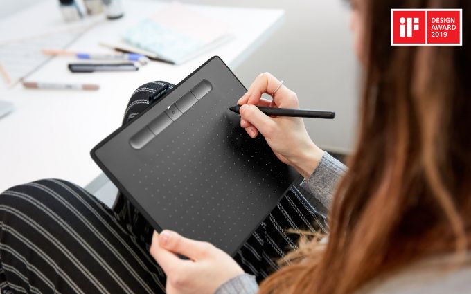 WACOM CTL-6100WLK-N Wacom Intuos M Bluetooth Black