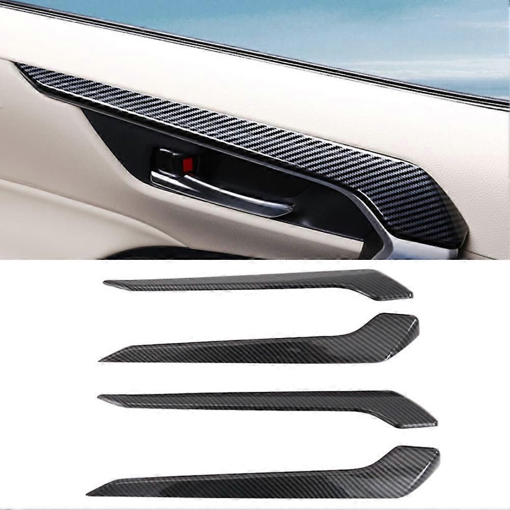 For Toyota RAV4 2019-2023 RAV 4 XA50 Hybrid Stainless Steel Door Armrest Frame Trim Cover Trim Accessories