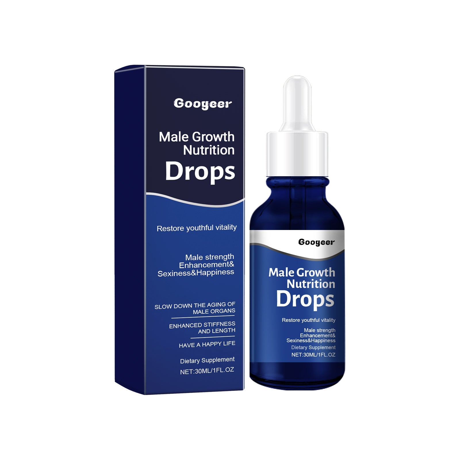 Boost Male Vitality with Natural Body Care Drops, Enhance Performance & Confidence ,30ml