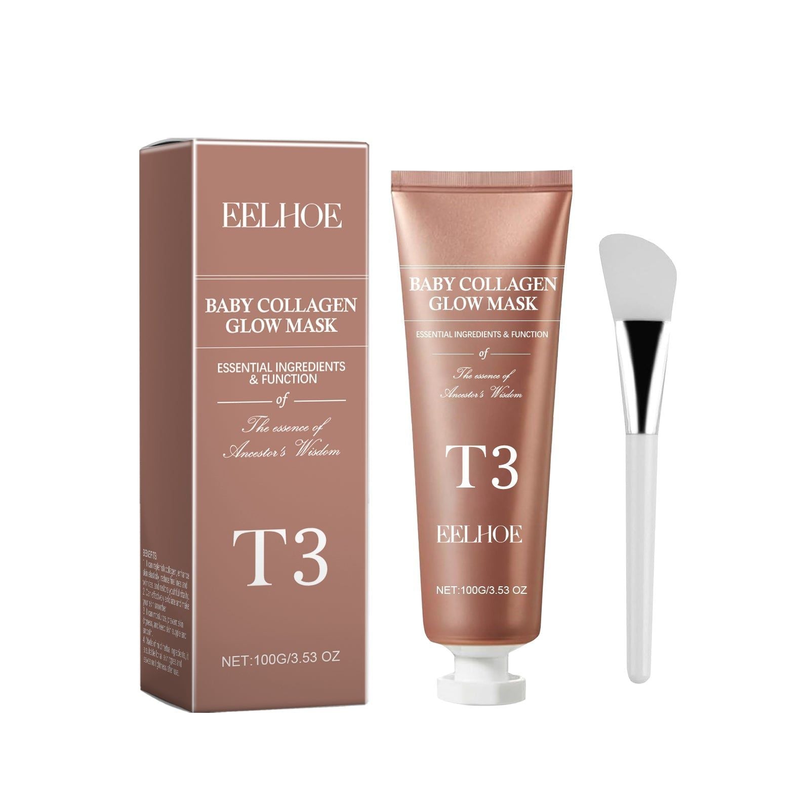 Collagen Peel Mask, Anti-Wrinkle, Brightening, Hydrating, Pore Refining ,1set