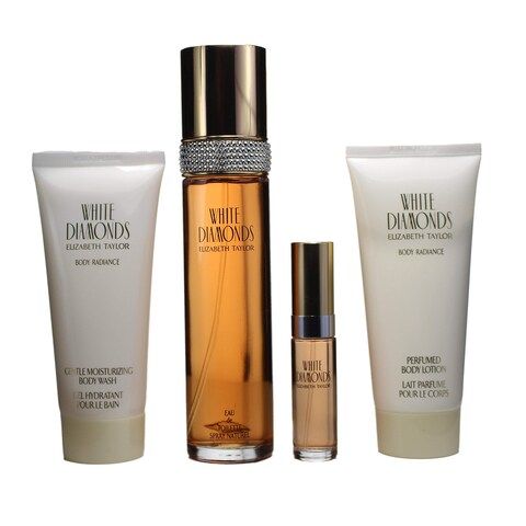 Elizabeth Arden White Diomonds 100Ml4Pcs Set