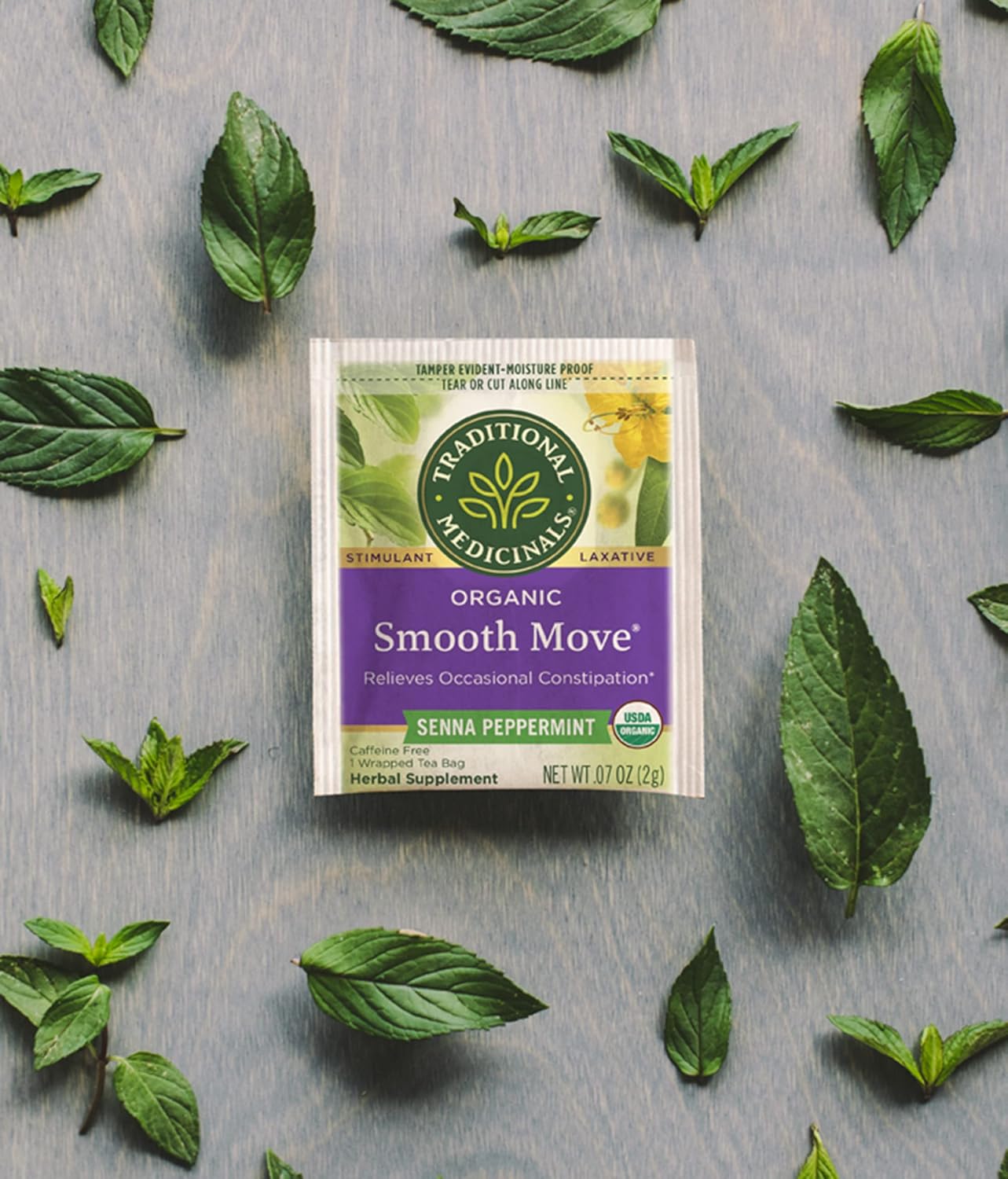 Traditional Medicinal Smooth Move Peppermint, 16 Teabags
