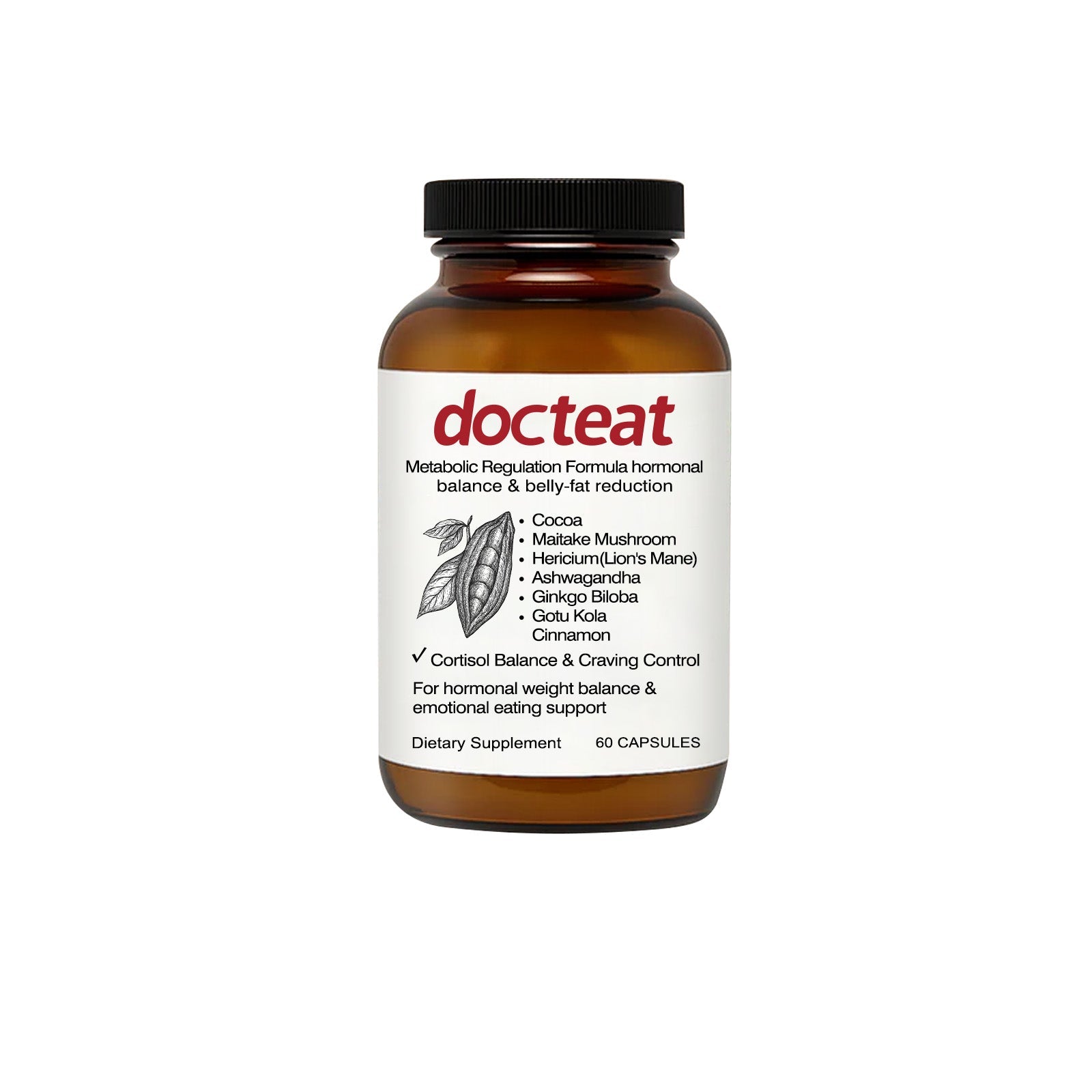 Boost Your Body Care with Plant-Based Capsules, Balance Metabolism and Support Weight Loss ,60 capsules