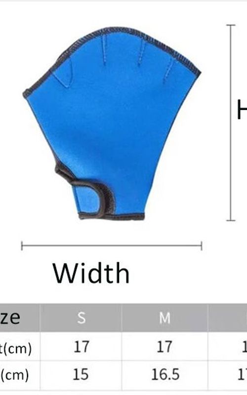 Webbed Swimming Gloves Fingerless Nylon Scuba Gloves For Diving Surfing