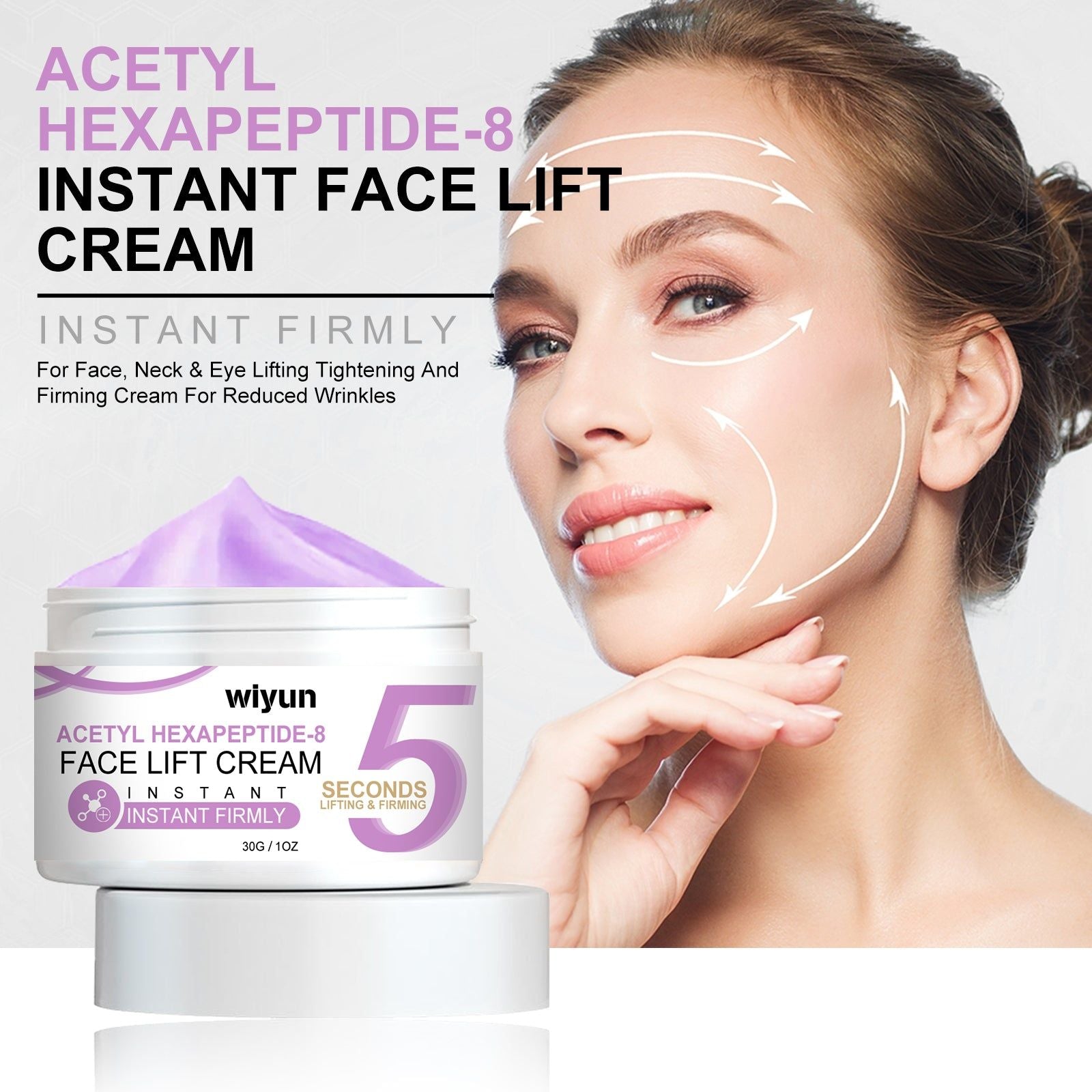 Anti-Wrinkle Firming Face Cream, Youthful Skin, Eye Bag & Wrinkle Reduction, Moisturizing ,30g