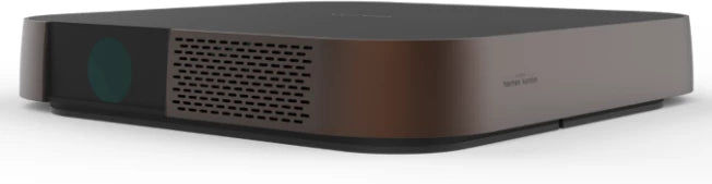 جهاز عرض LED محمول ذكي Viewsonic M2 Full HD 1080p مزود بمكبرات صوت Harman Kardon - برونزي معدني