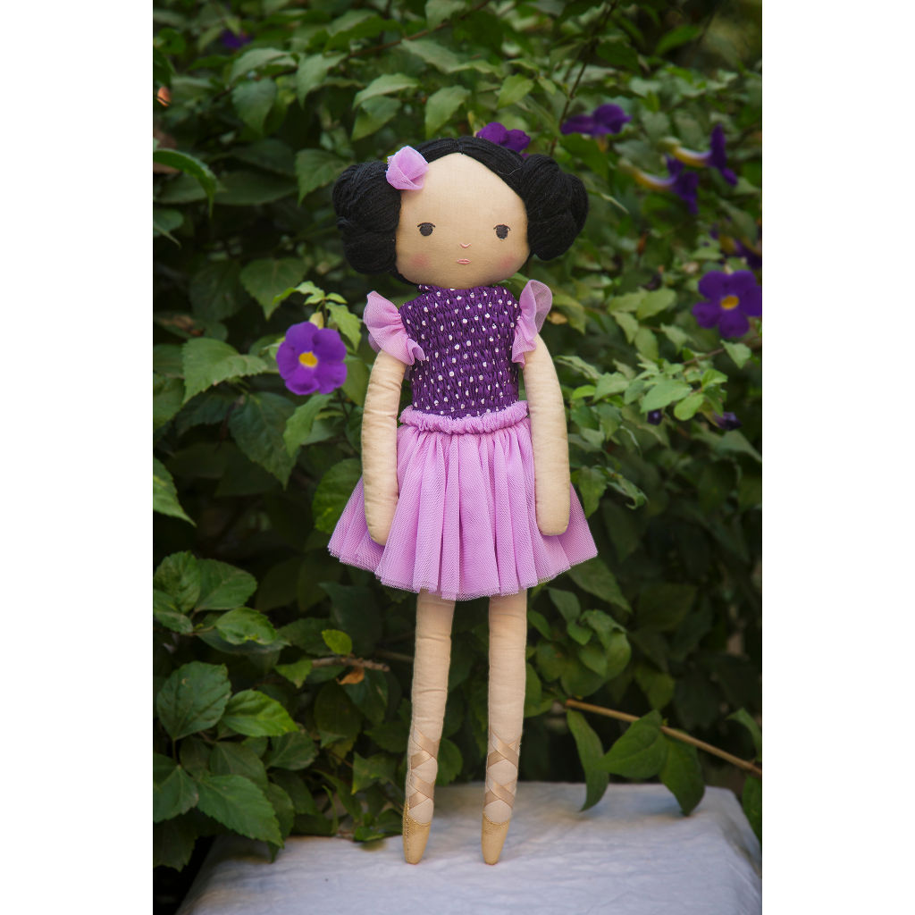 Prima Ballerina Marianela Doll – Handmade Cotton Ballet Doll for Kids