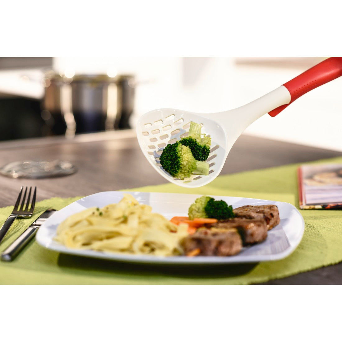 XAVAX 111563 Skimmer, made of nylon, 31.5 cm, red/white