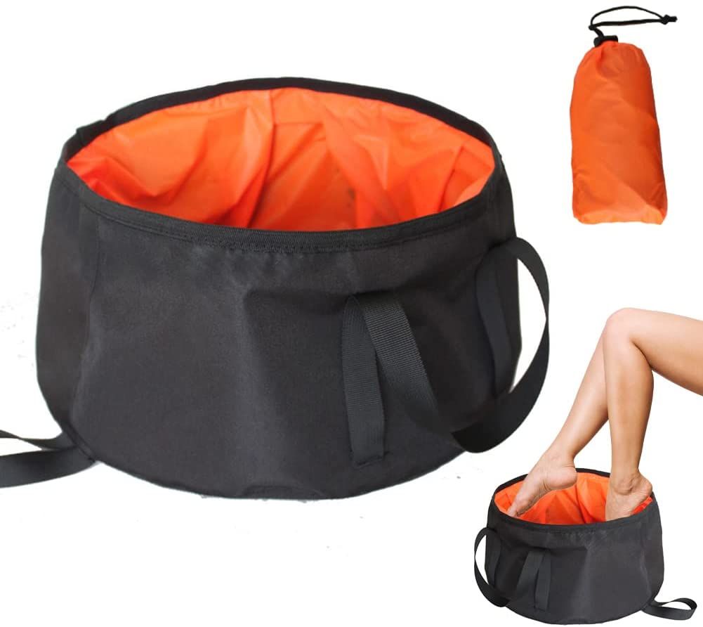 Collapsible Bucket Outdoor Folding Water Basin Portable Water Container For Travel Camping