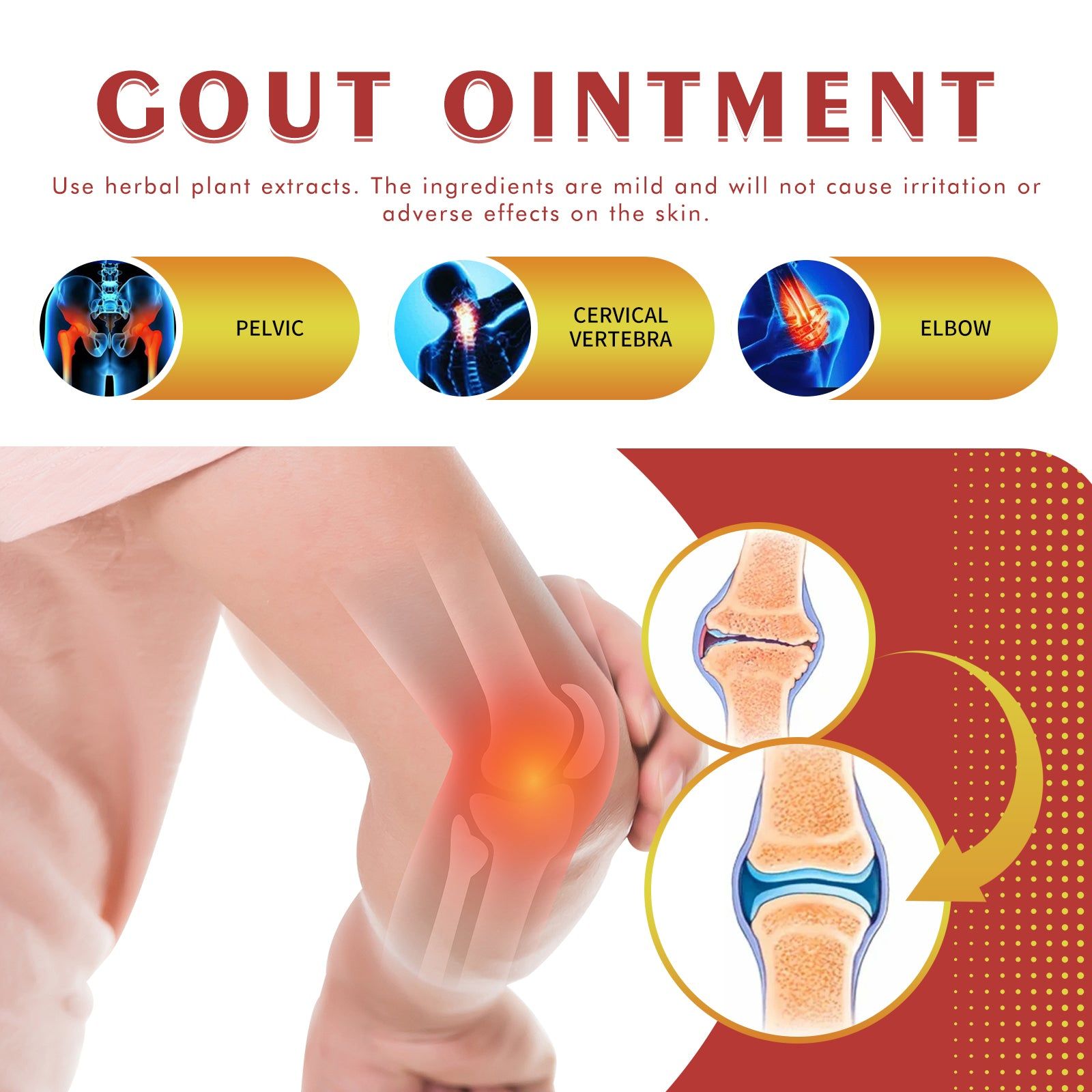 Relieve Soreness Fast, Natural Joint Pain Relief, Boost Flexibility, Pain-Free Movement ,30g