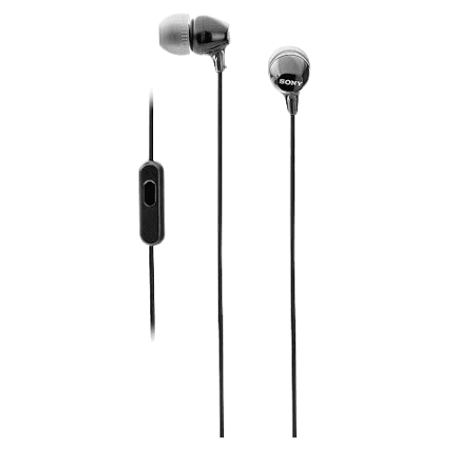 Sony MDREX14AP Wired Earphone Black