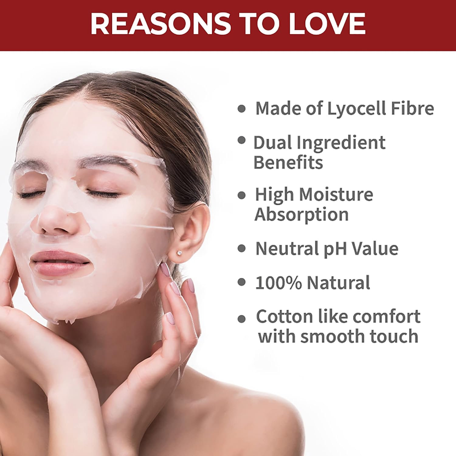 قناع الوجه Nykaa Skin Secrets بالفراولة وزيت الأرغان