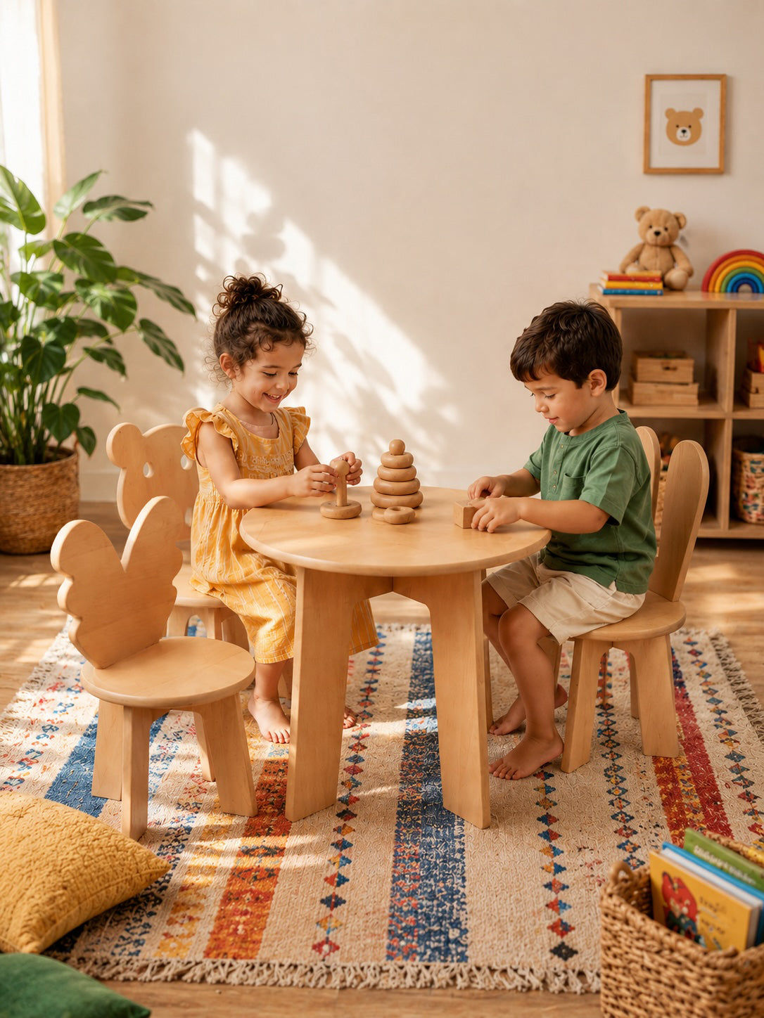 Ghúrfa Table & 2 Chairs Set Fauna (Delivered in up to 14 days)