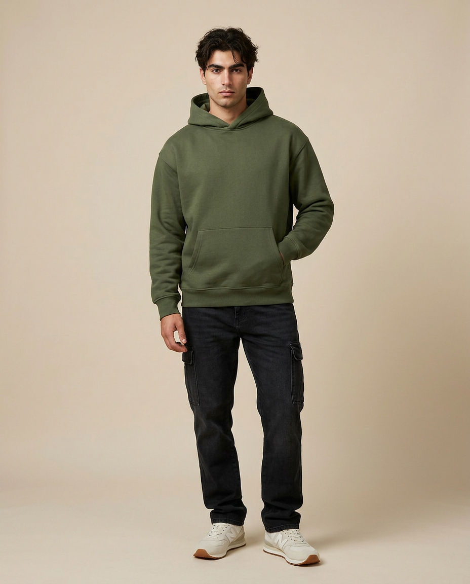 Okapi Green Canopy Hoodie