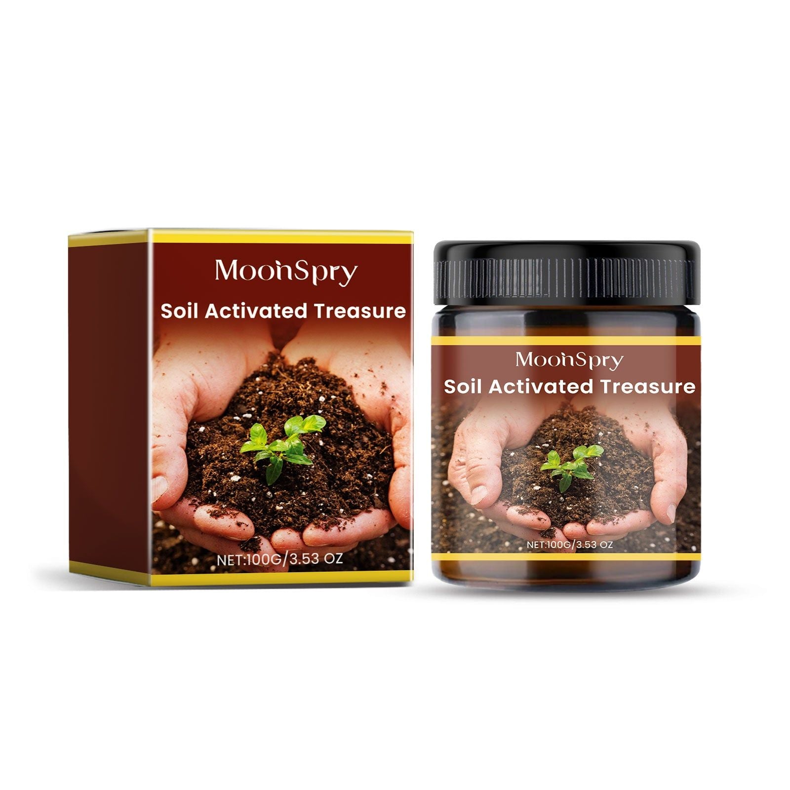 Boost Plant Growth with Soil Activator, Fast-Acting Fertilizer for Healthy Vegetables and Fruits ,100g