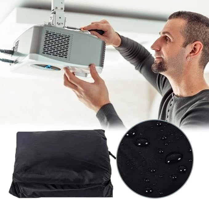 Projector Winter Cover Waterproof Dustproof Protection Case for Home Ceiling Video Projector
