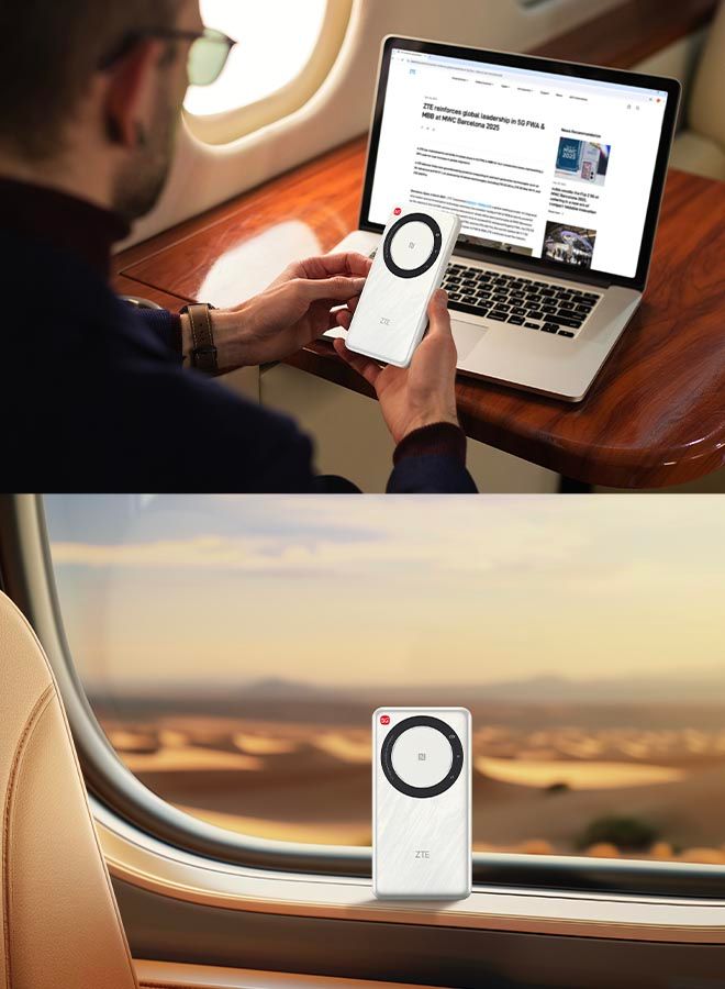 ZTE 5G Portable WiFi Mobile Router White U30 Air - Global Version