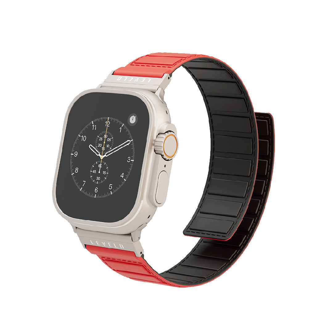 Levelo Vogue Magnetic Silicone Watch Strap
