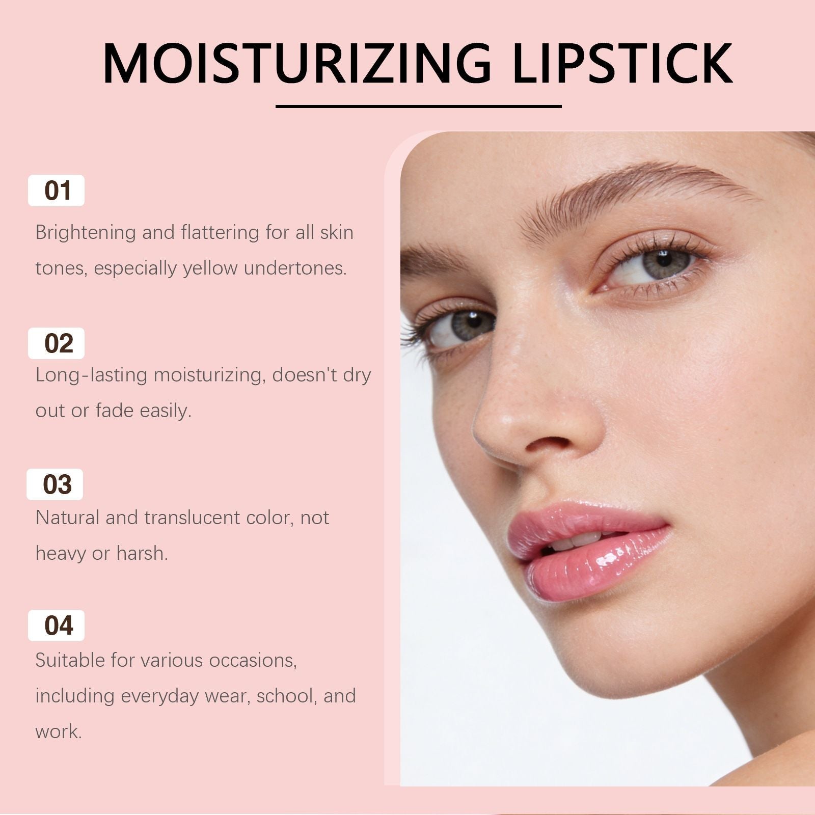 3g Color Changing Lip Balm with Hydrating and Gloss Finish