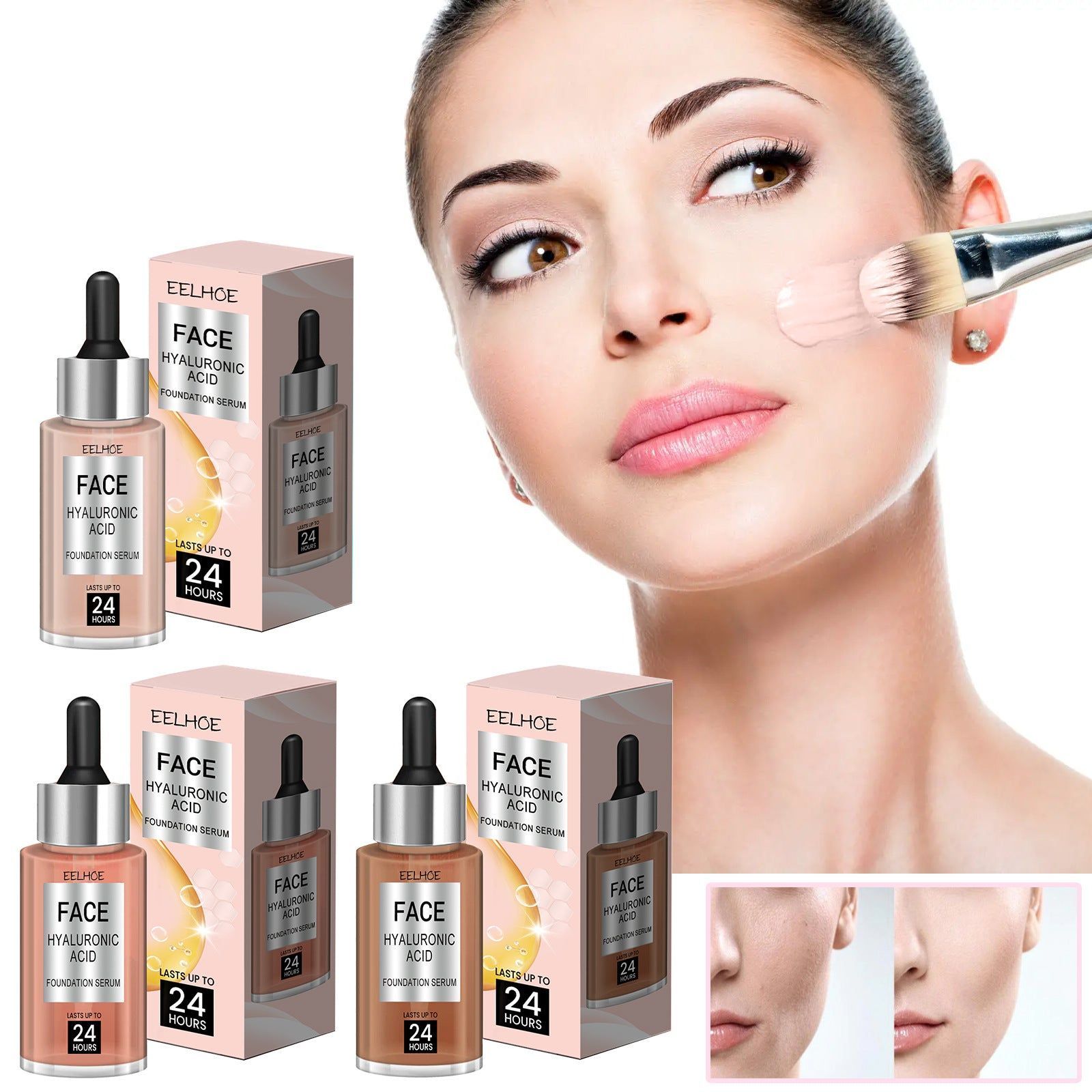 Concealer Serum, Fade Fine Lines, Dark Spots, Moisturize & Even Skin Tone ,30ml
