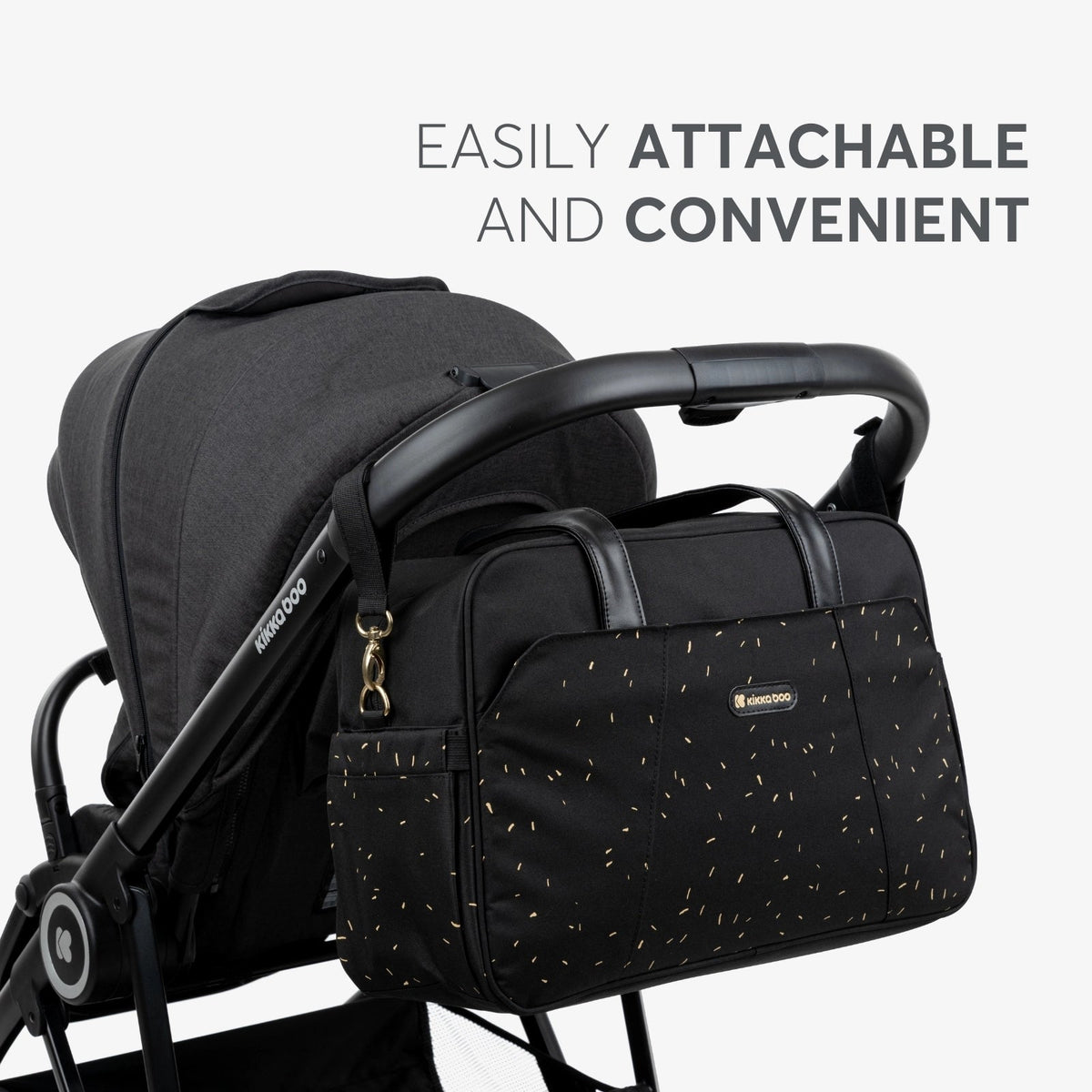 Mama bag Chelsea Confetti Black-kikkaboo