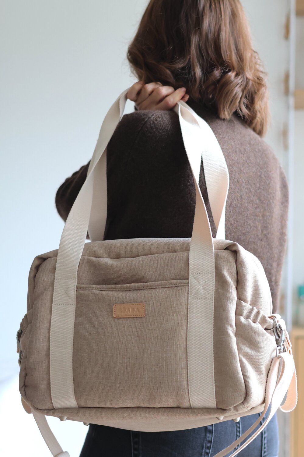 Béaba Paris Changing Bag — Eco Clay