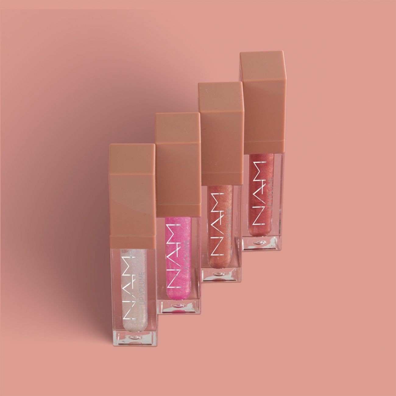 NAM Lip Gloss Lip Volume, Plumping, High-Shine Gloss with VitamiE & Jojoba Oil, 3.5ml